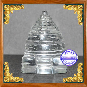 Sphatik / Rock Crystal Shreeyantra