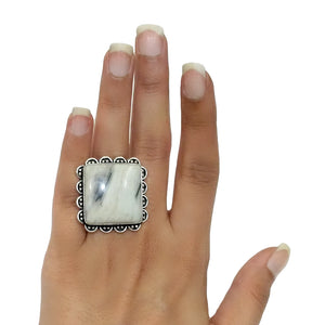 Howlite Ring - 27
