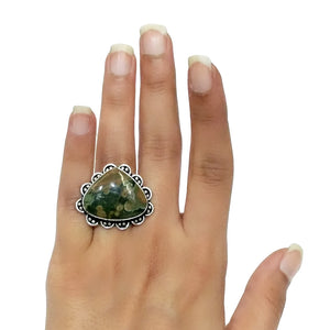 Ocean Jasper Ring - 35
