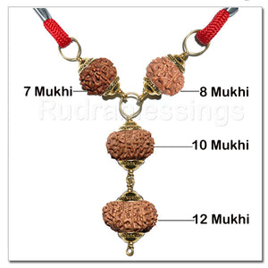 Rudraksha Surya Business Pendant From Indonesia