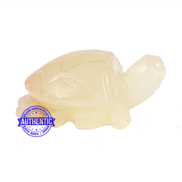 Lemon Quartz Tortoise Statue - 4