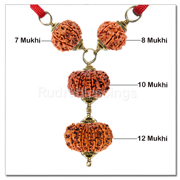 Rudraksha Surya Business Pendant From Nepal