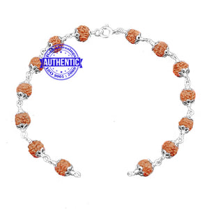 5 Mukhi Indonesian Wrist Band Attachment (Pure Silver)